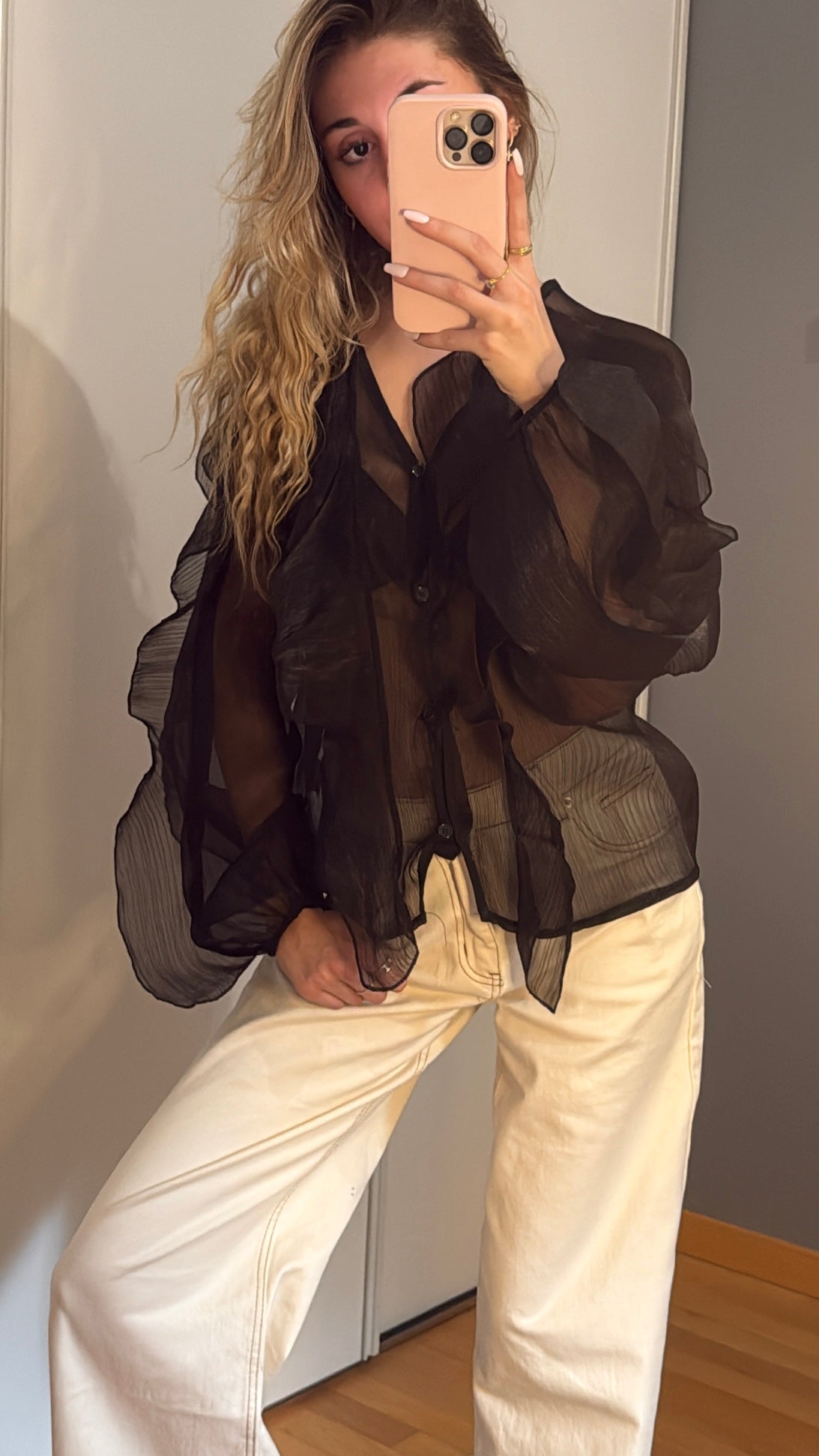 Chemise "Louisa" - Noir