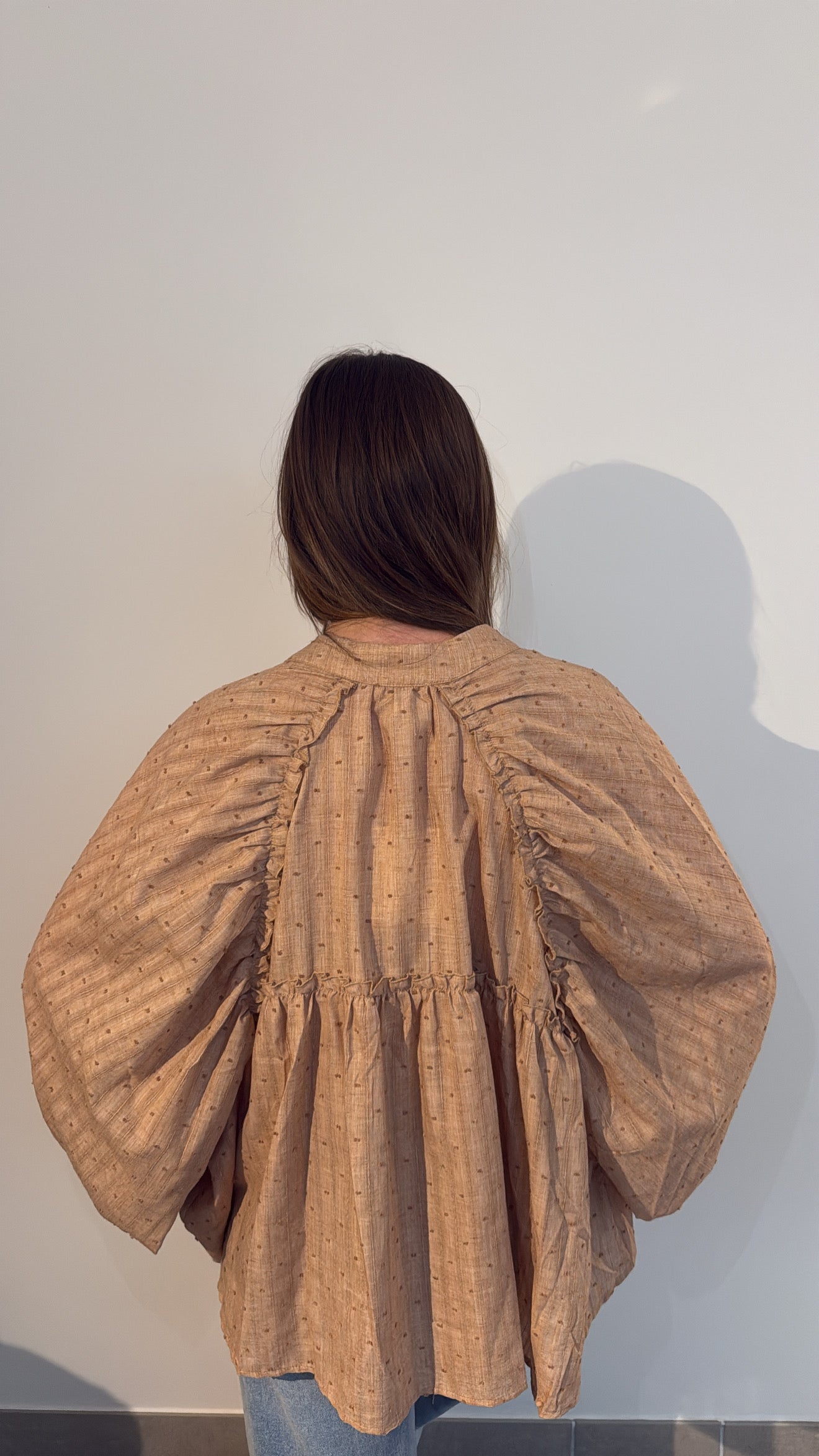 Chemise "Marie" - Camel