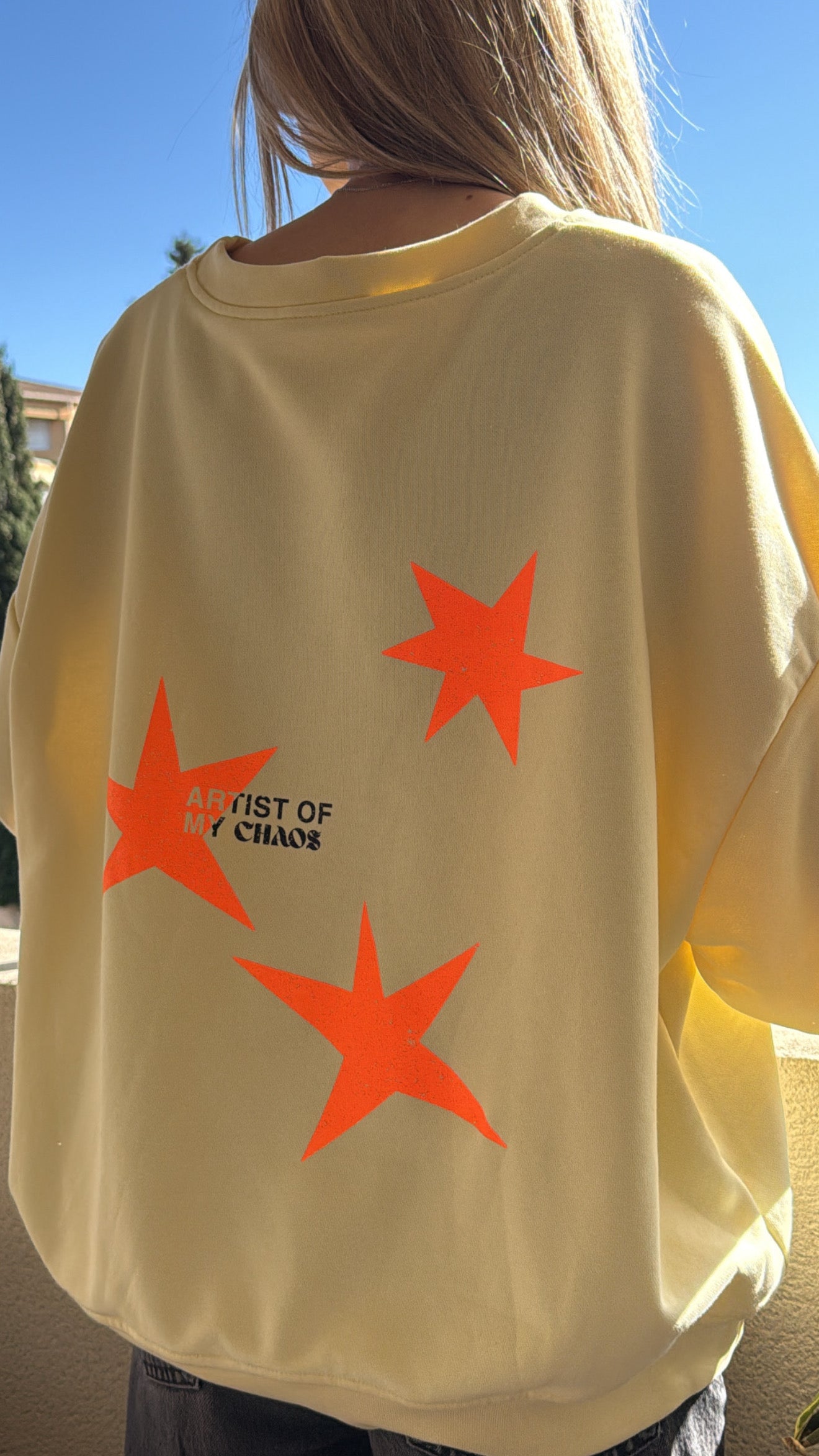 Pull " Iconic" - jaune
