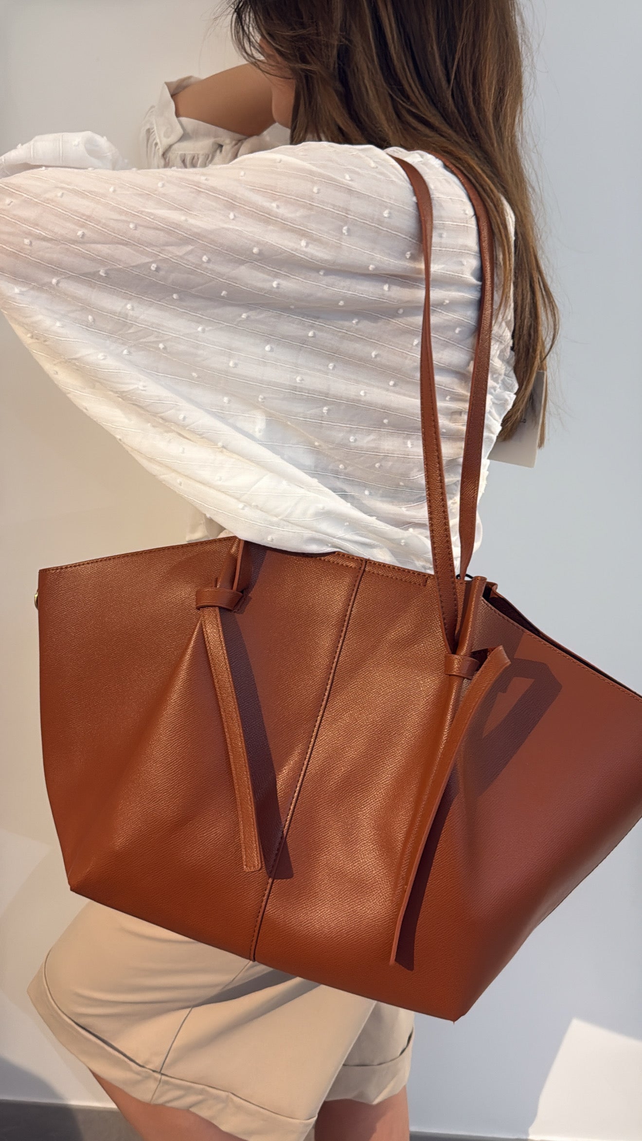 Sac " allure" - marron