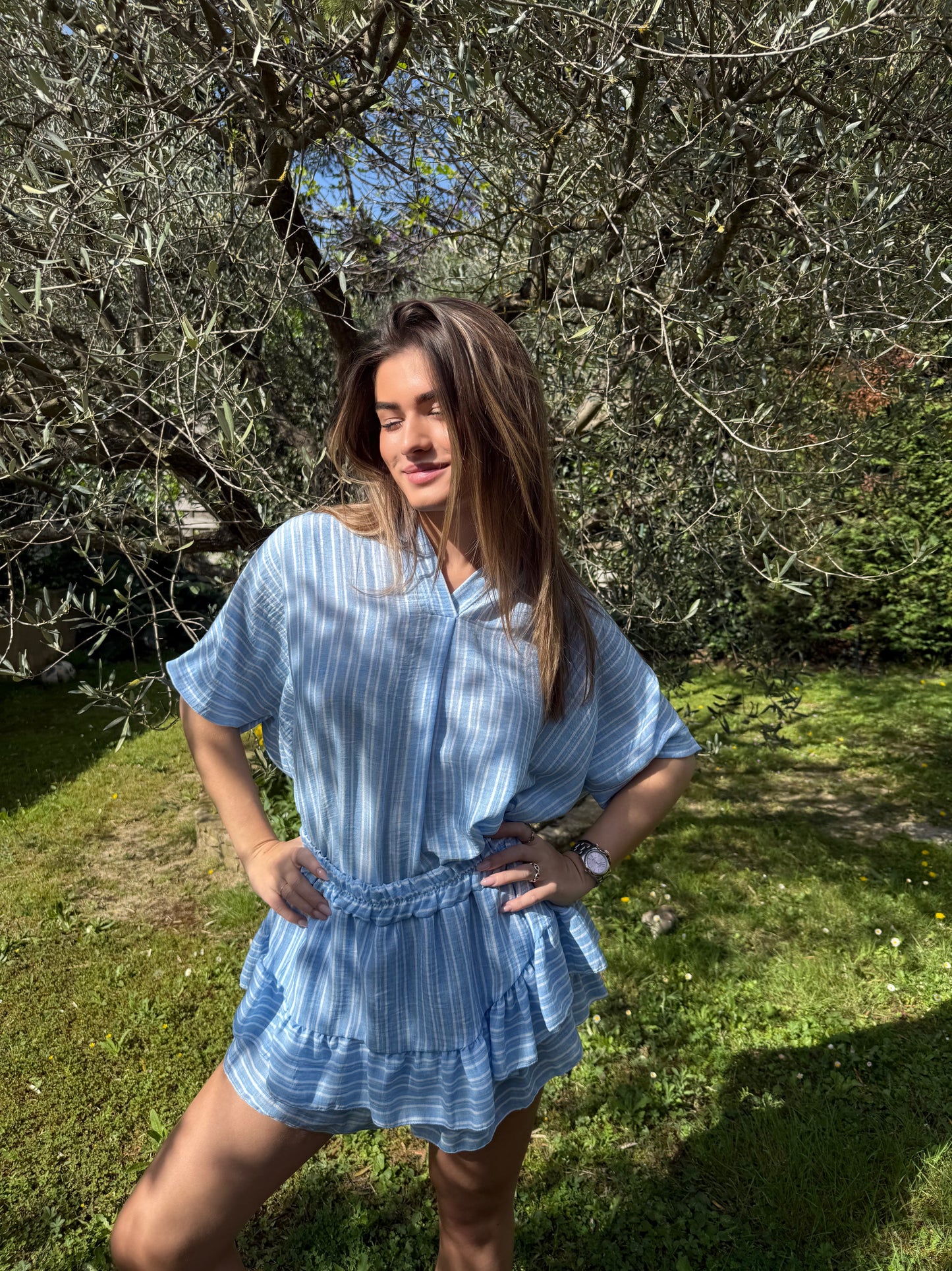 Ensemble "Soléa" - Bleu clair