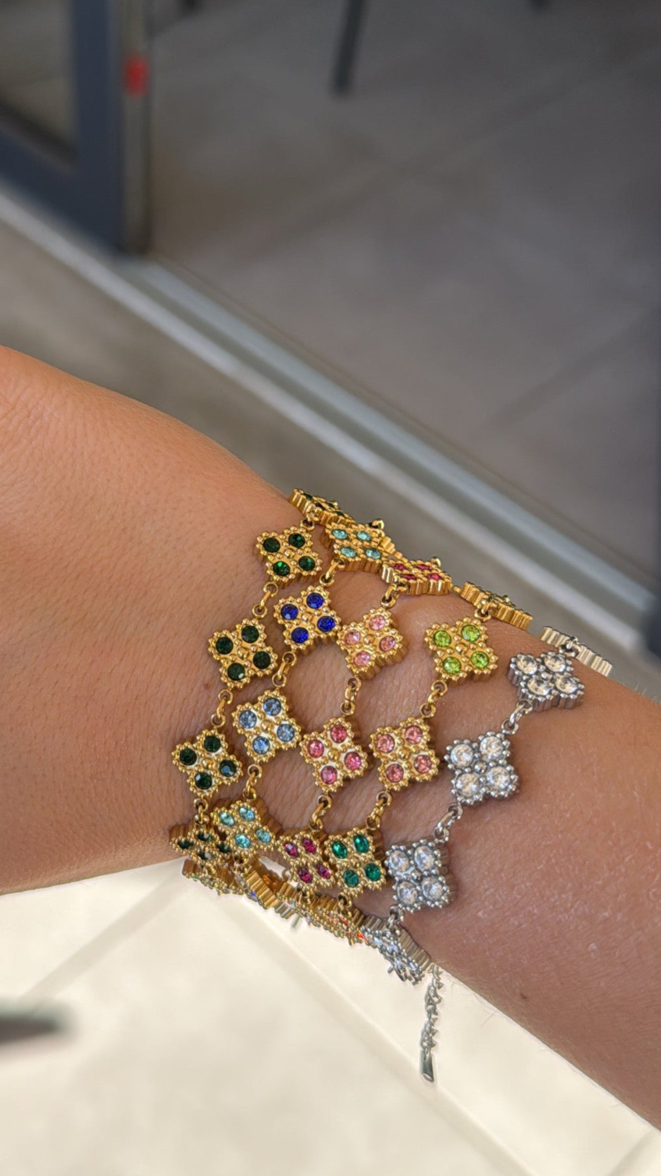 Bracelet Trèfle Éclat