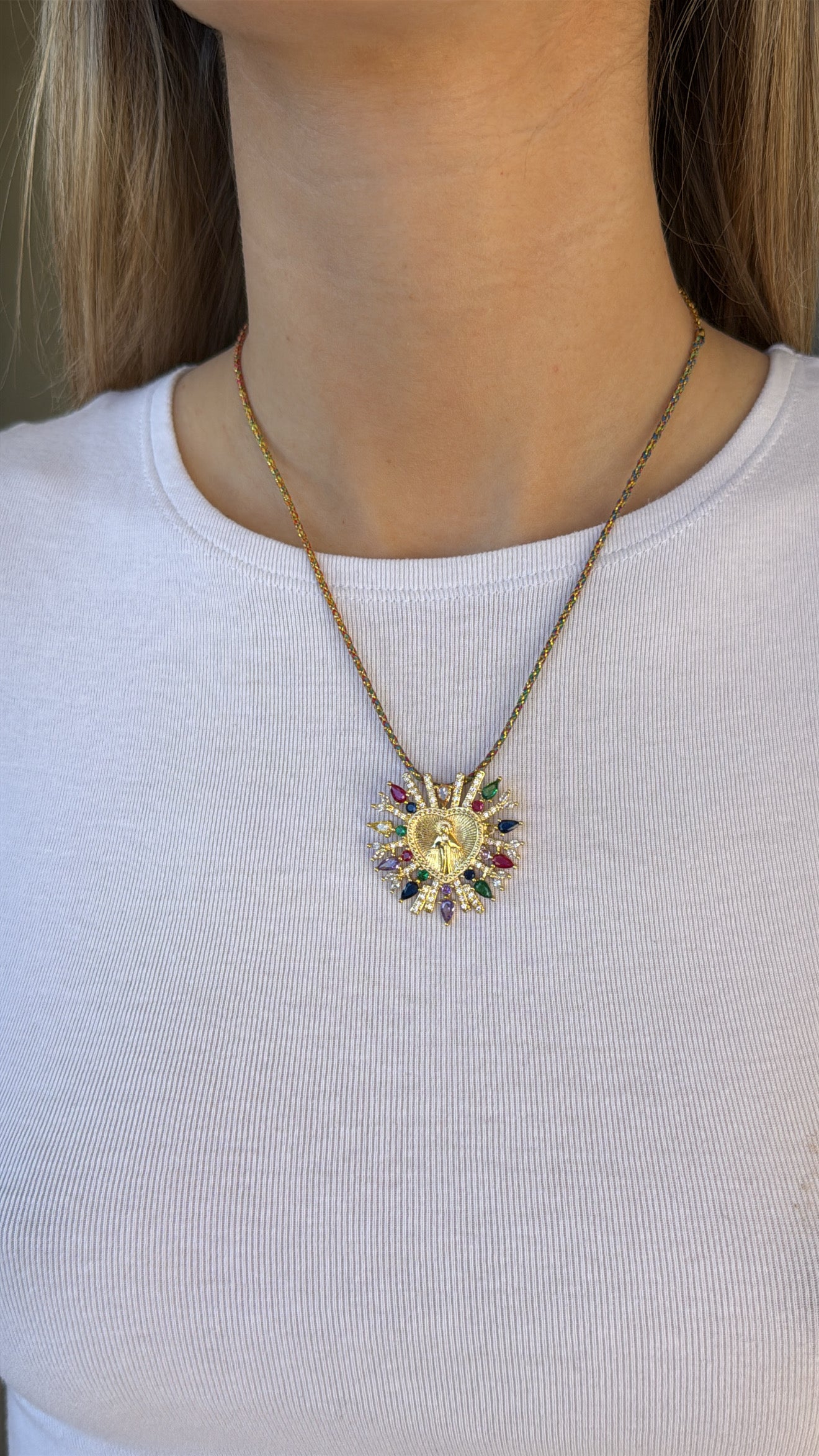 Collier " Coeur Sacré"