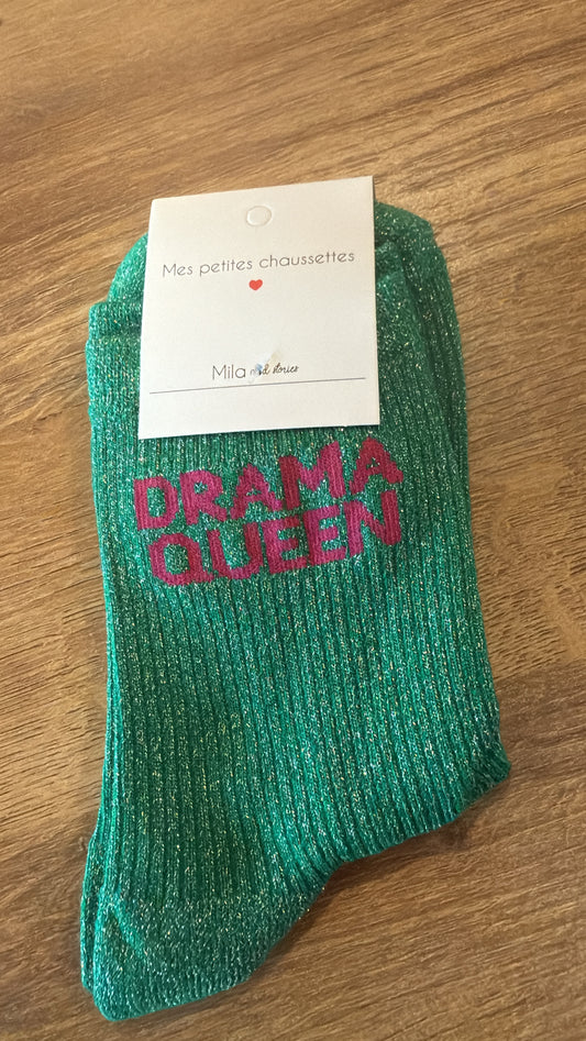 Chaussettes "drama queen"