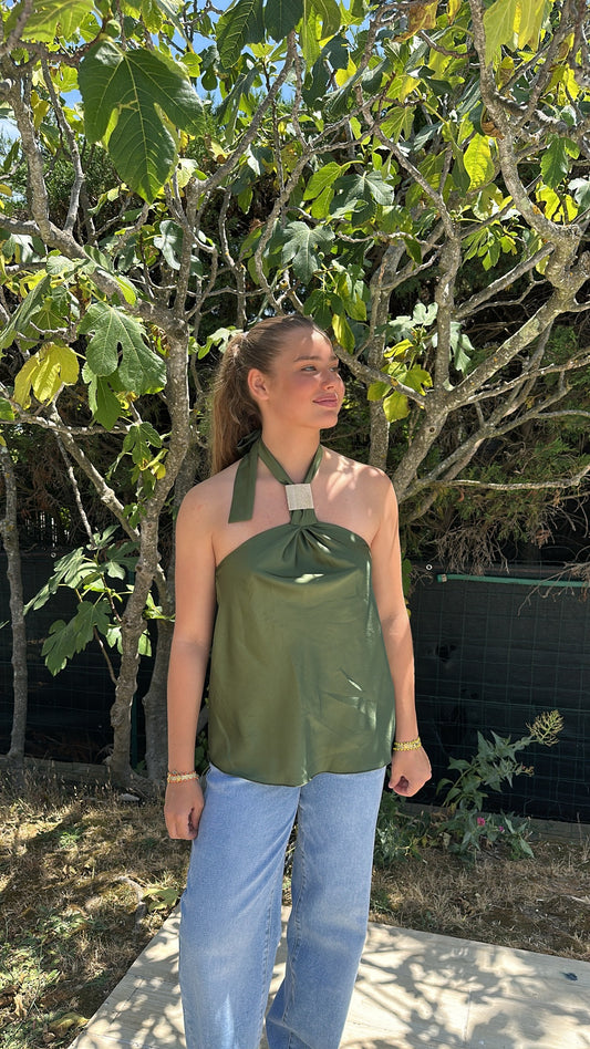 Haut  "Bali" - Vert