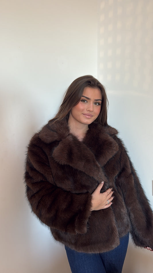 Fourrure "lili" - Marron